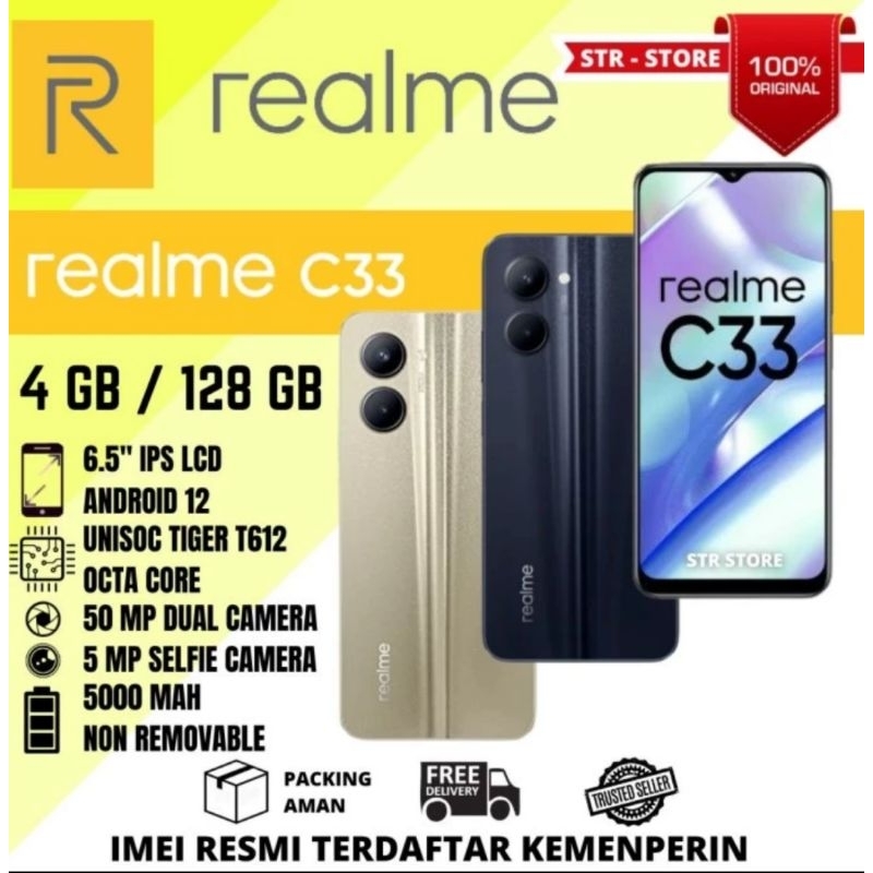 REALME C33 RAM 4/64