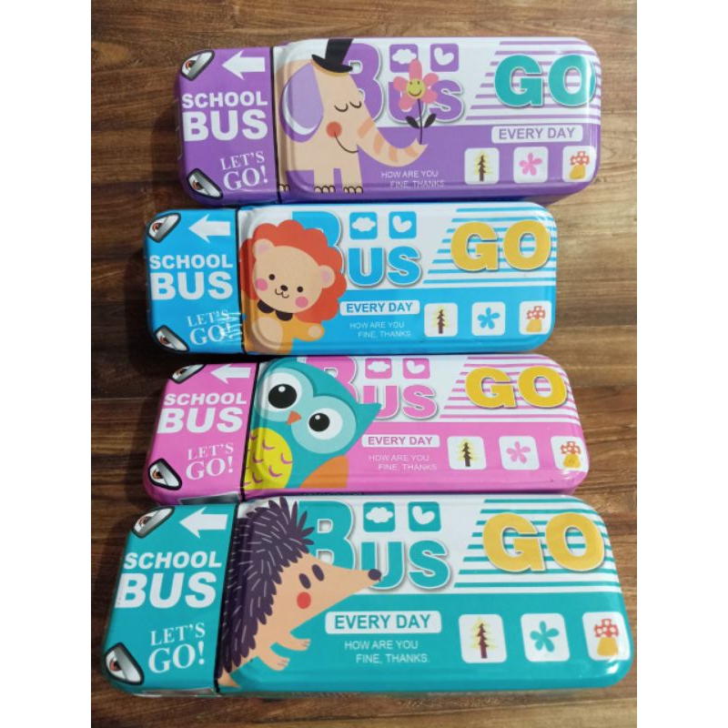 

Tempat Pensil sunsun beroda Tepak lucu murah meriah perlengkapan sekolah