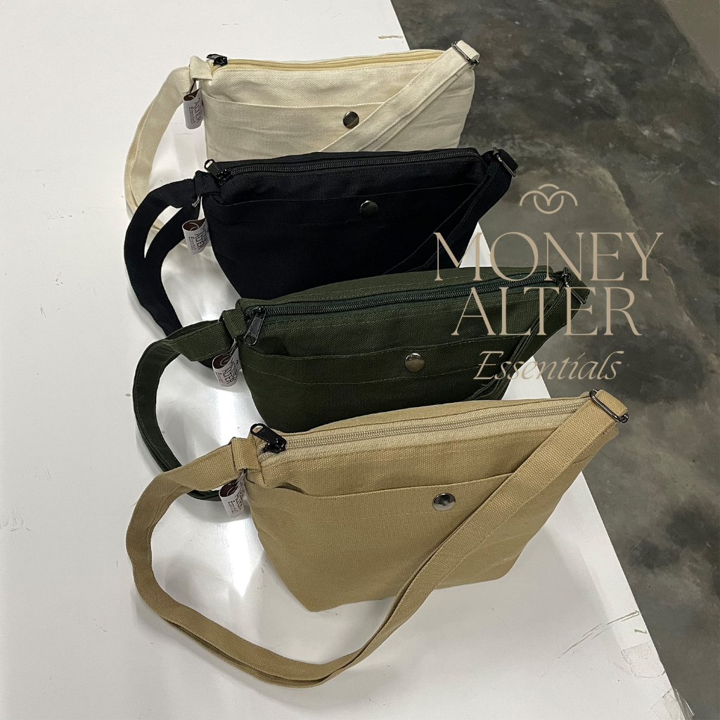 Money Alter - Nano Bag / Tas Slempang Kanvas