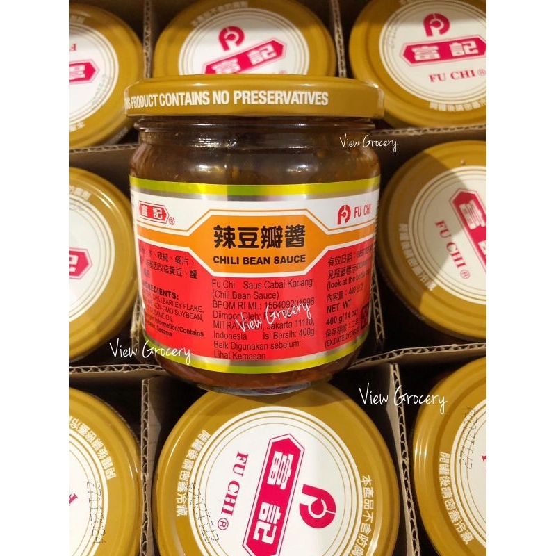 

Chili Bean Sauce fu chi 400grm doubanjang/tobanjang