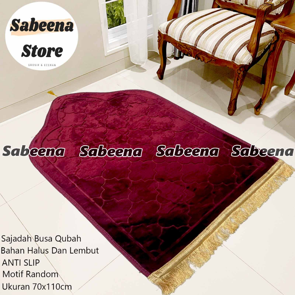 Sajadah Qubah Terbaru Motif Minimalis Bahan Tebal Dan Halus Super Premium