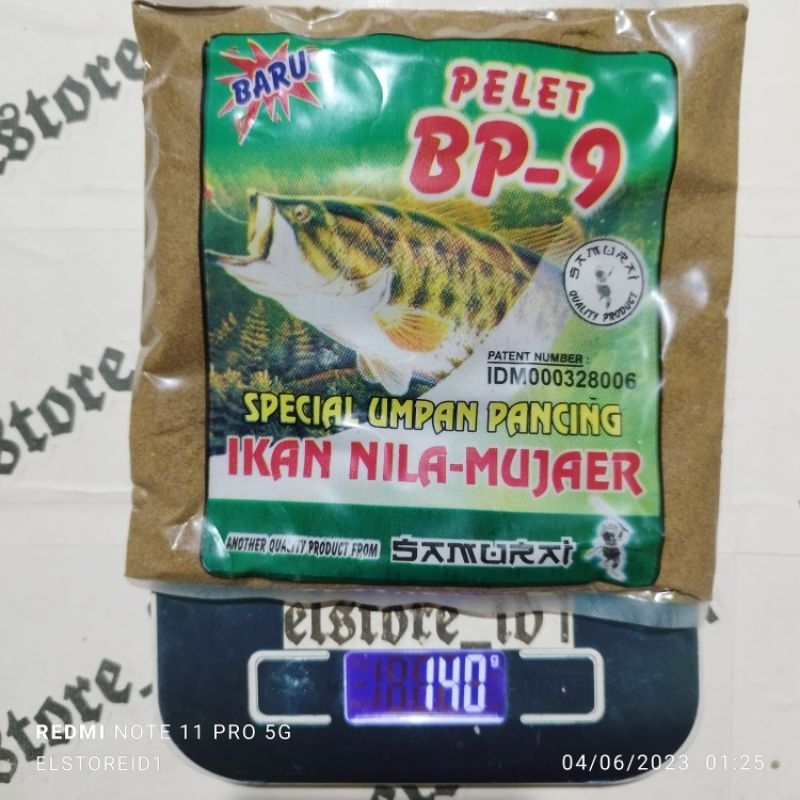 UMPAN Pancing Stella Pelet BP-9 bp9 Bp 9 Spesial Mancing Ikan Nila Mujaer