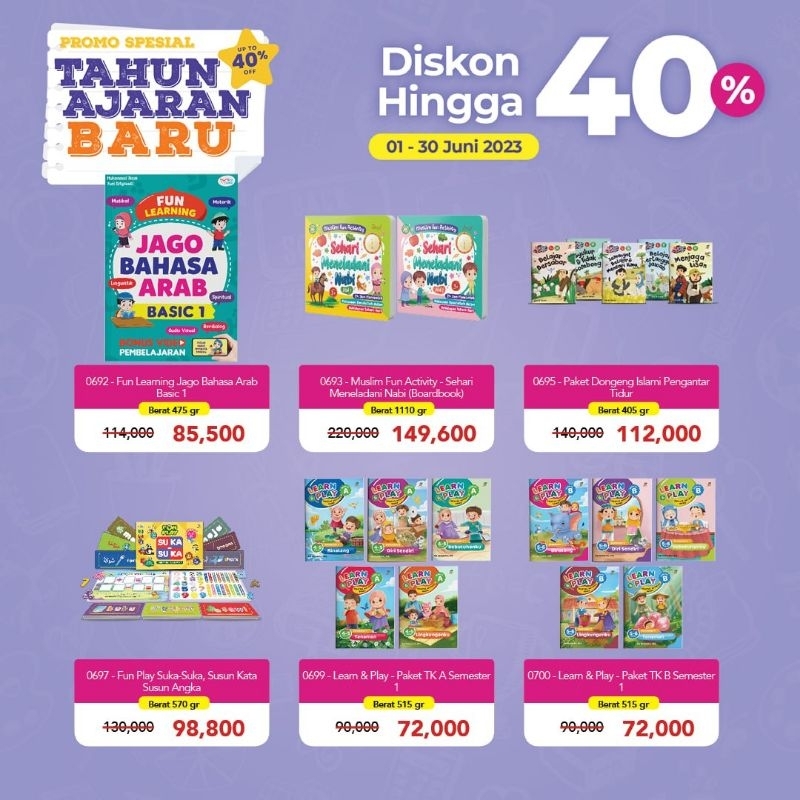 Promo Buku Ziyad