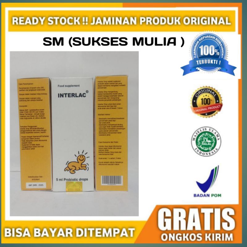 

0Interlac Probiotik Drops 5ml Probiotic BioGaia