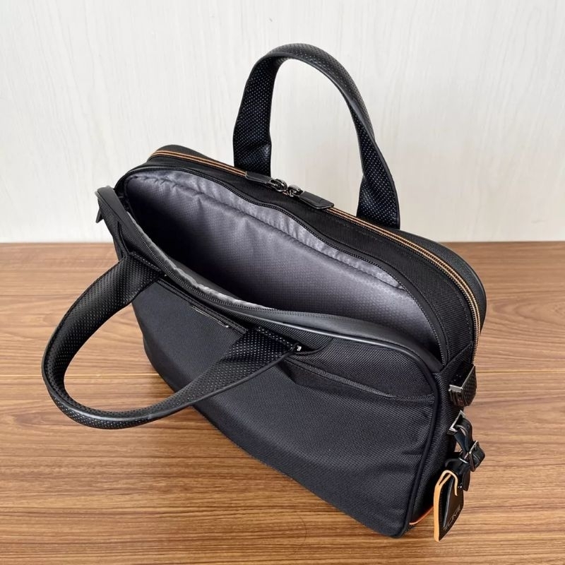 Tas Kantor Tumi McLaren Axle Slim Brief Tas Kerja Pria Import