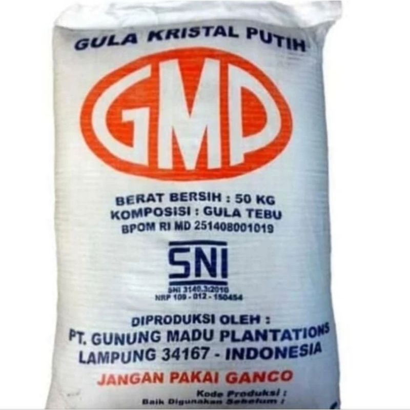 GULA PASIR GMP 50 KG