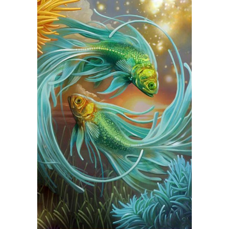 Poster Cetak, IKAN MAS KOI, Ukuran JUMBO, 100x70cm DAN 150x100cm/Lukisan Cetak/Hiasan Dinding/TANPA 