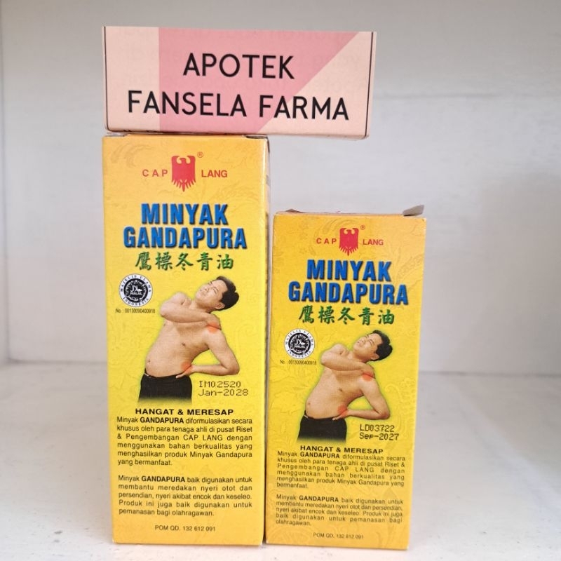 Minyak Gandapura Lang Minyak Urut Gandapura Cap Lang