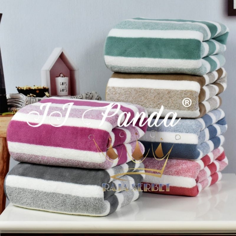 Handuk Mandi 70X140 Cm Microfiber Bulu / Handuk Mandi Dewasa Lembut Menyerap