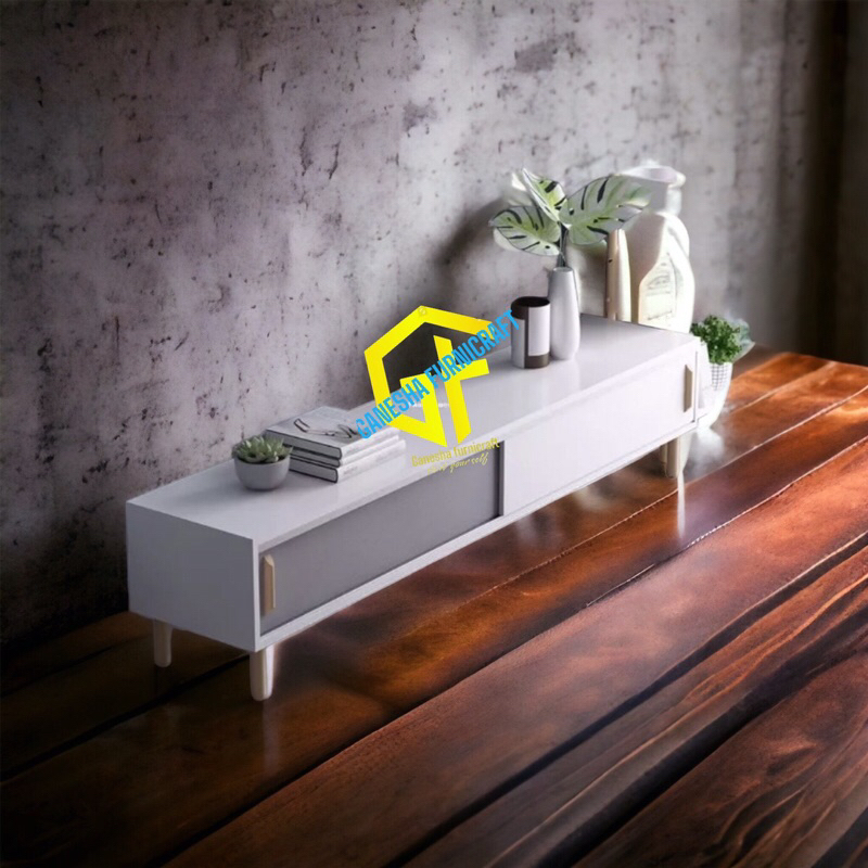 MEJA TV PINTU SLEDING MEJA TV MURAH MEJA TV LED