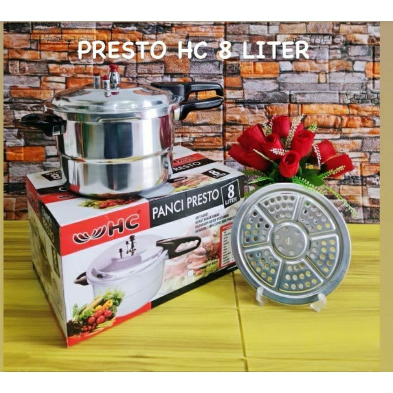 PRESTO HAPPYCALL 8L / PANCI PRESTO HAPPYCAL MURAH / PRESTO MURAH