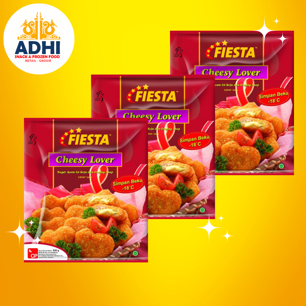 

FIESTA CHEESY LOVER 500GR_FROZEN FOOD