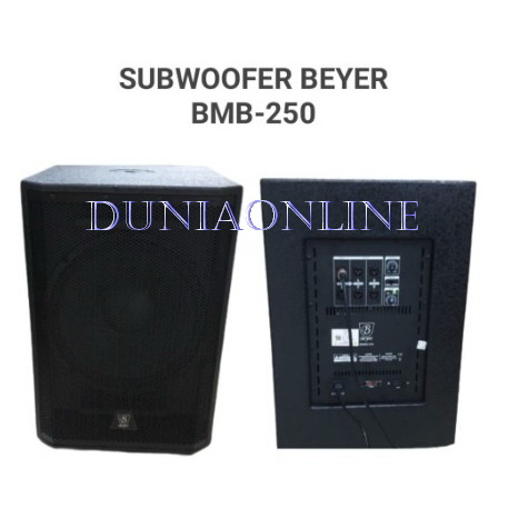 SUBWOOFER AKTIF 15 INCH BEYER BMB 250 BEYER BMB250 ORIGINAL