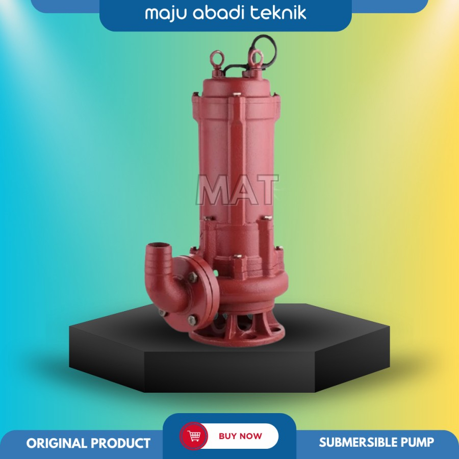 Submersible Pump Kolam Ikan 2.5inch Pompa Celup Air Kotor Sewage Pump