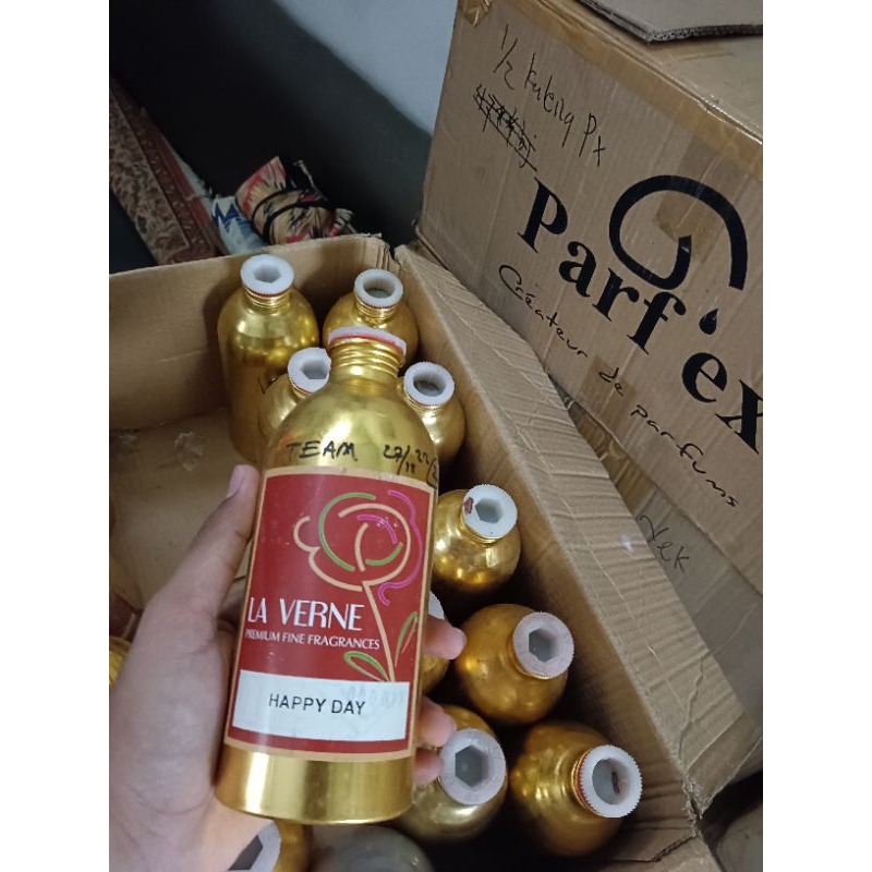 KALENG BEKAS PARFUME LAVERNE 500ML