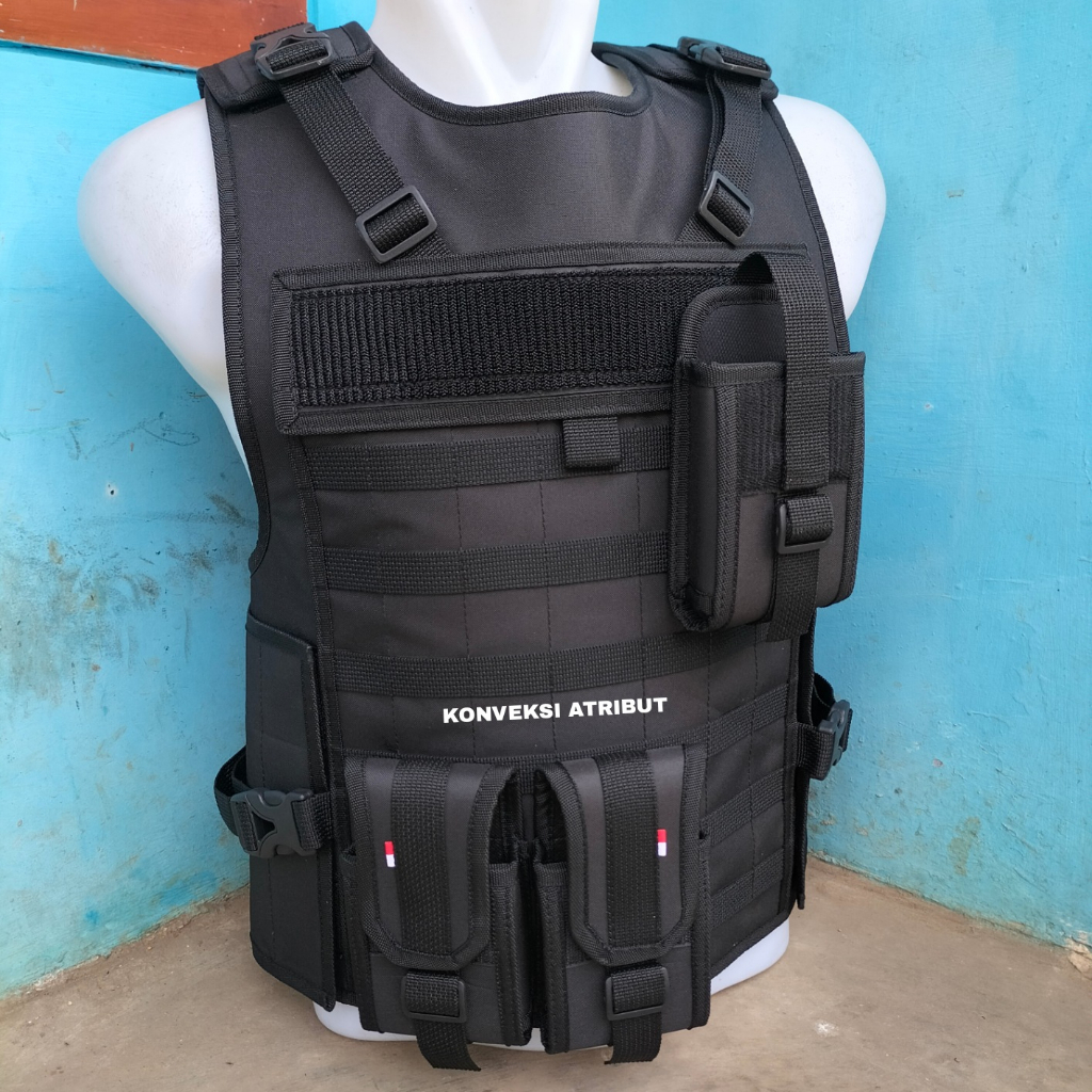 rompi tempur brimob / rompi army