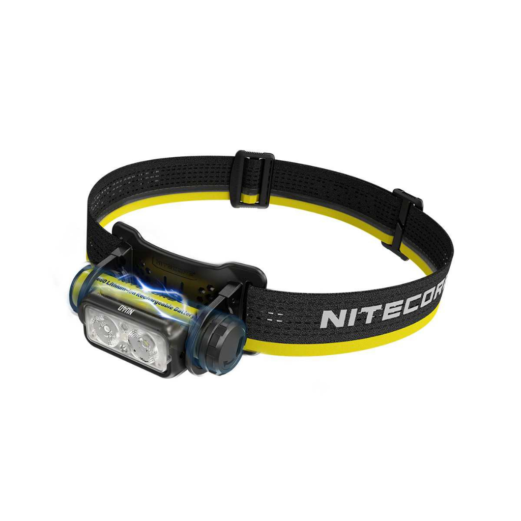 NITECORE Headlamp LED Senter Kepala Dual Light IP68 2600mAh 1000lm - NU40