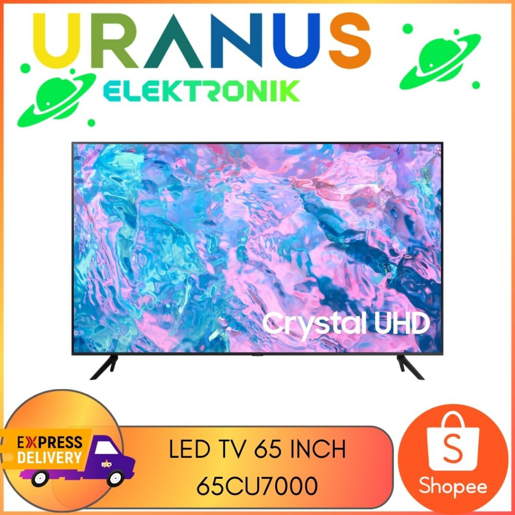 SAMSUNG 65CU7000 65" CRYSTAL UHD CU7000 SMART TV 65 INCH UA65CU7000KXX