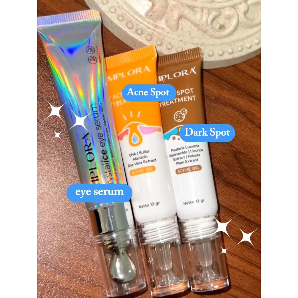 READY STOCK | Implora Crystalice Eye Serum | Dark Spot &amp; Acne Spot Treatment