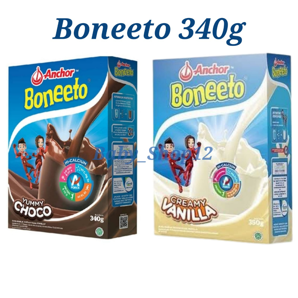 

Anchor Boneeto 340g/320g Susu Pertumbuhan Anak