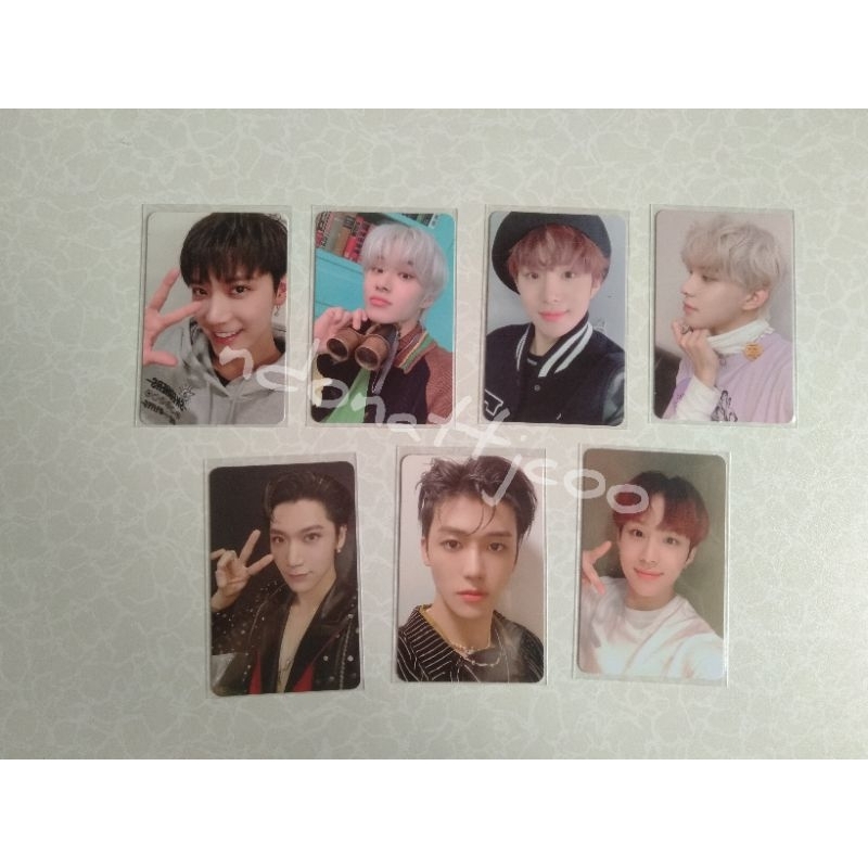 [PHOTOCARD NCT] Pc Jungwoo Ten Jaemin arrival totms sticky sticker neozone c ver