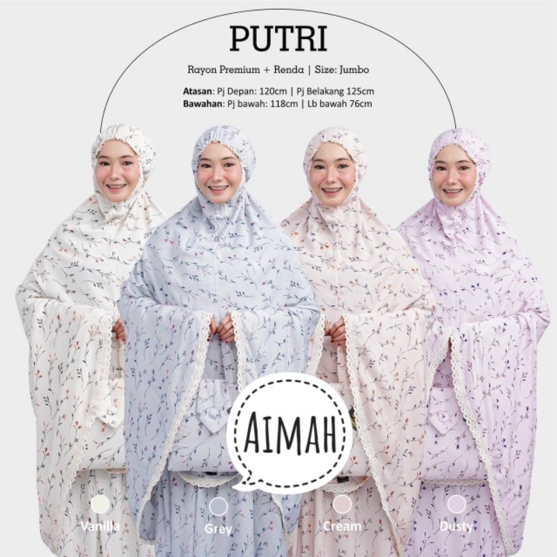 Bisa cod mukenah rayon premium ukr jumbo