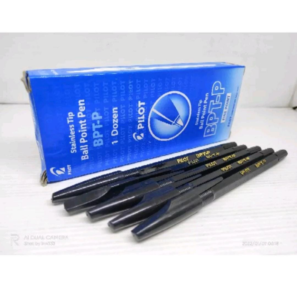 

(ecer 1 pcs) Ballpoint BPTP Pilot / Bulpen Pilot Hitam / Bulpen Pilot original 100%