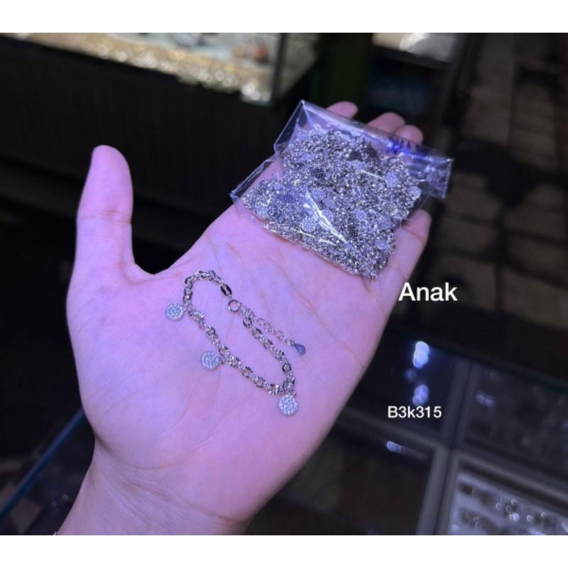 gelang perak 925 anak-anak.