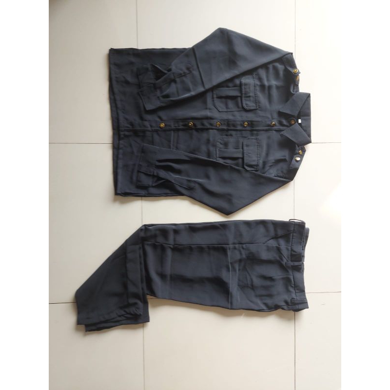 setelan seragam safari security satpam driver