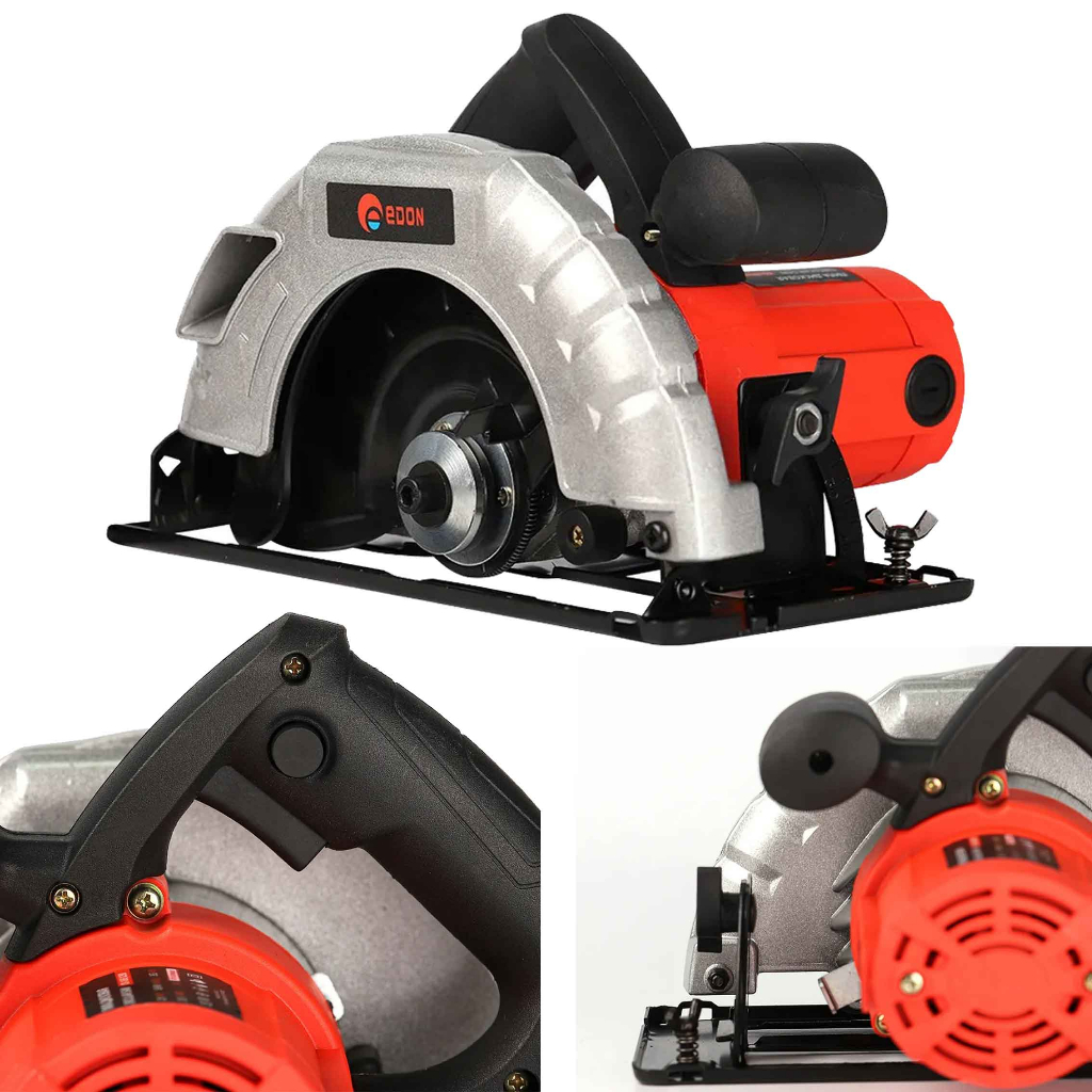 Edon Circular Saw ED18-1851 / Mesin Gergaji Electric / Mesin Potong Kayu