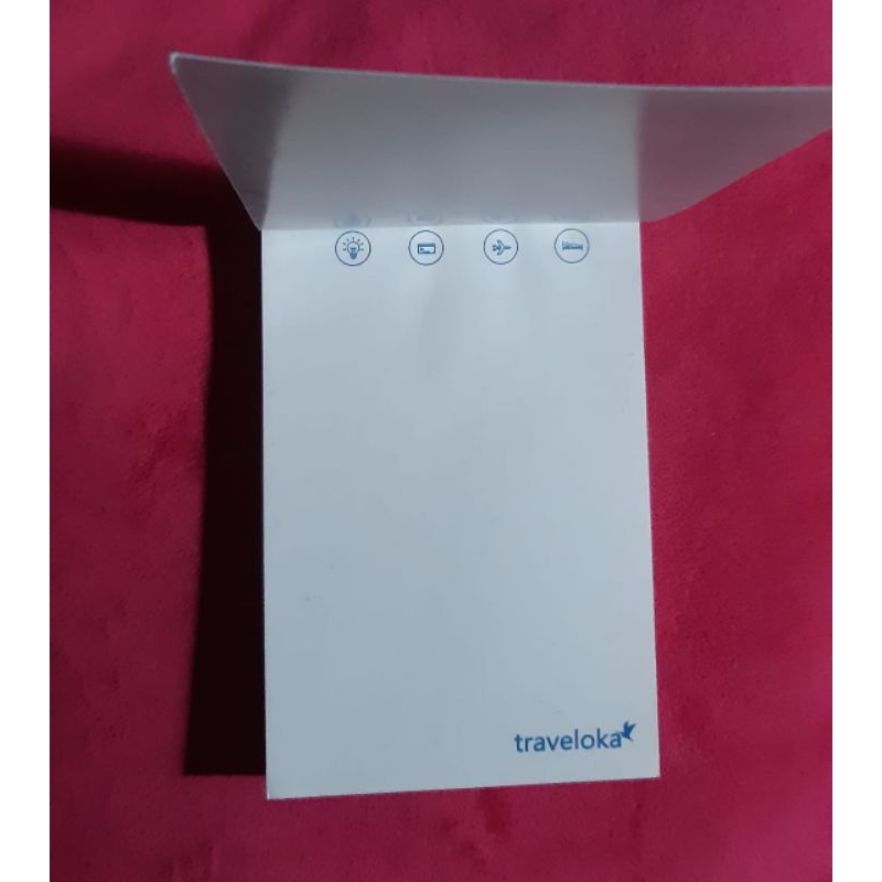 Notes original  merk Traveloka