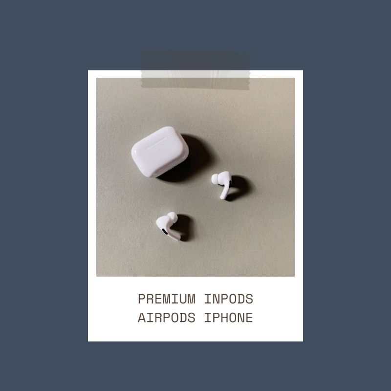 PREMIUM AIRPODS INPODS IPHONE