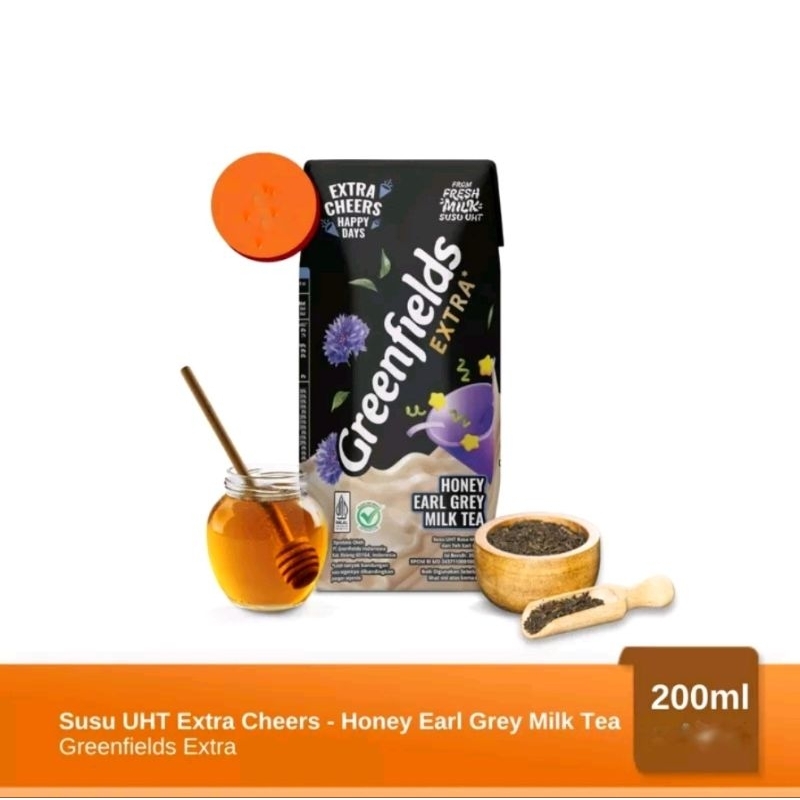 

SUSU GREENFIELDS UHT EXTRA HONEY EARL GREY MILK TEA 200 ML