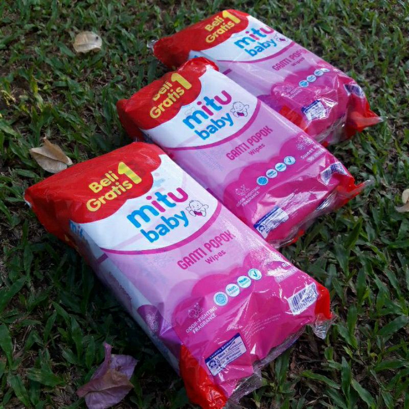 Tisu Basah Mitu Baby 50 Sheet Beli 1 Gratis 1 Aman BPOM