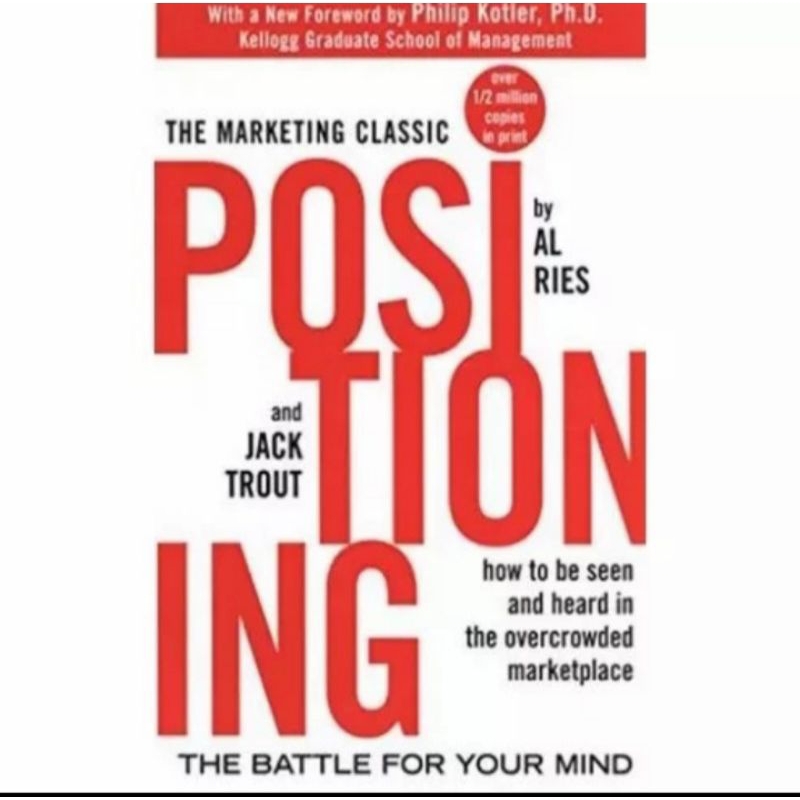 buku positioning; the battle for your mind