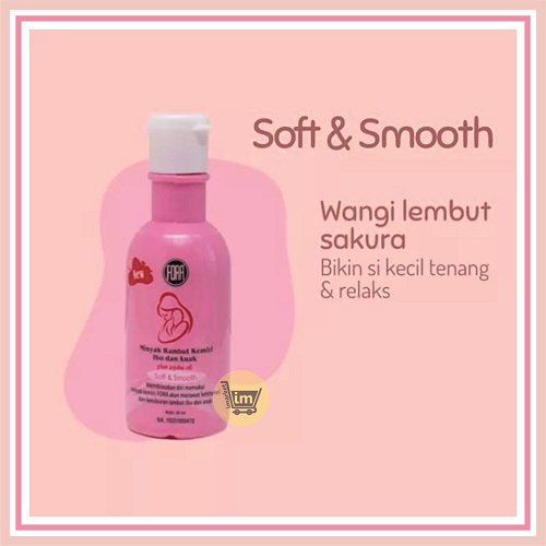 FORA | FORA MINYAK KEMIRI PENUMBUH RAMBUT 65ML | Jojoba Oil Original / Soft&amp;Smooth / Mild&amp;Gentle