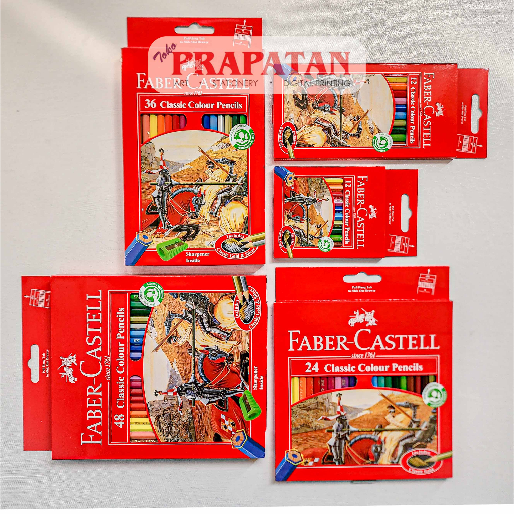

Pensil Warna Faber Castell Classic Color Pencil RB9