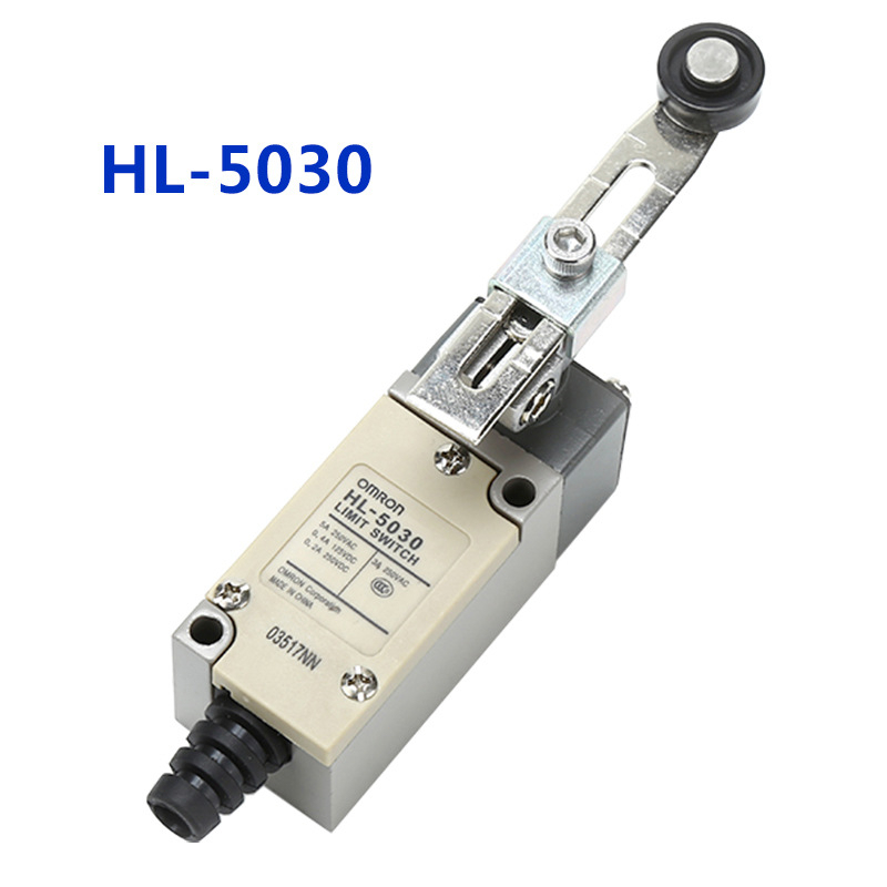 Limit Switch HL-5030 Omron Momentary Roller Switch Roda Adjustable Lever