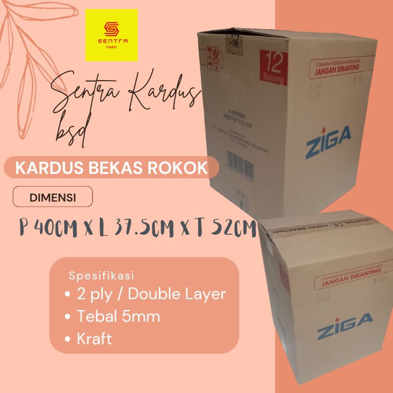 

Kardus Bekas Besar /Jumbo Untuk Packing / Pindahan P40 x L37.5 x T52