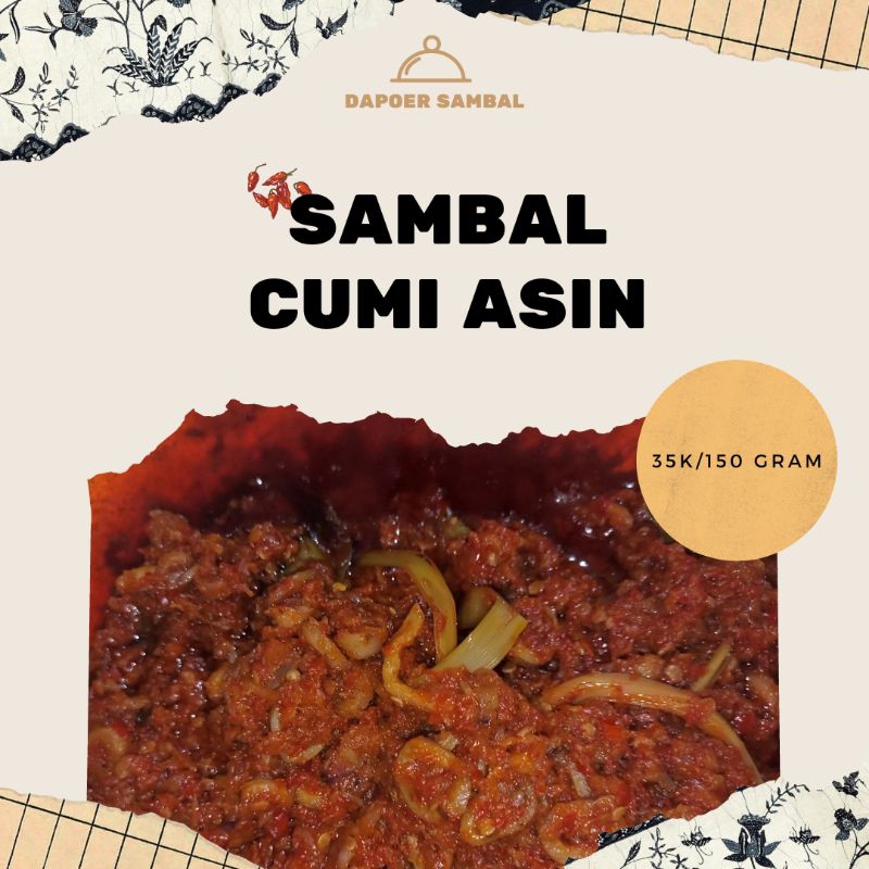 

Sambal Cumi Asin