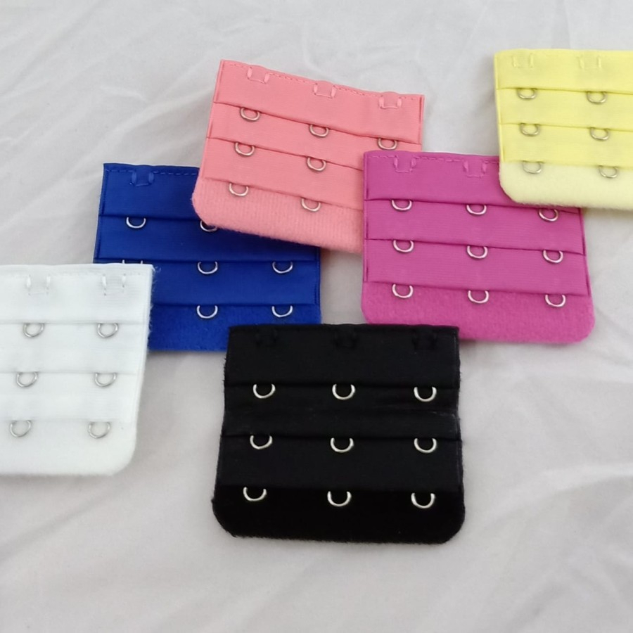 Pengait Bra Extension / Penyambung tali BH 3 kait / Sambungan Bra Save
