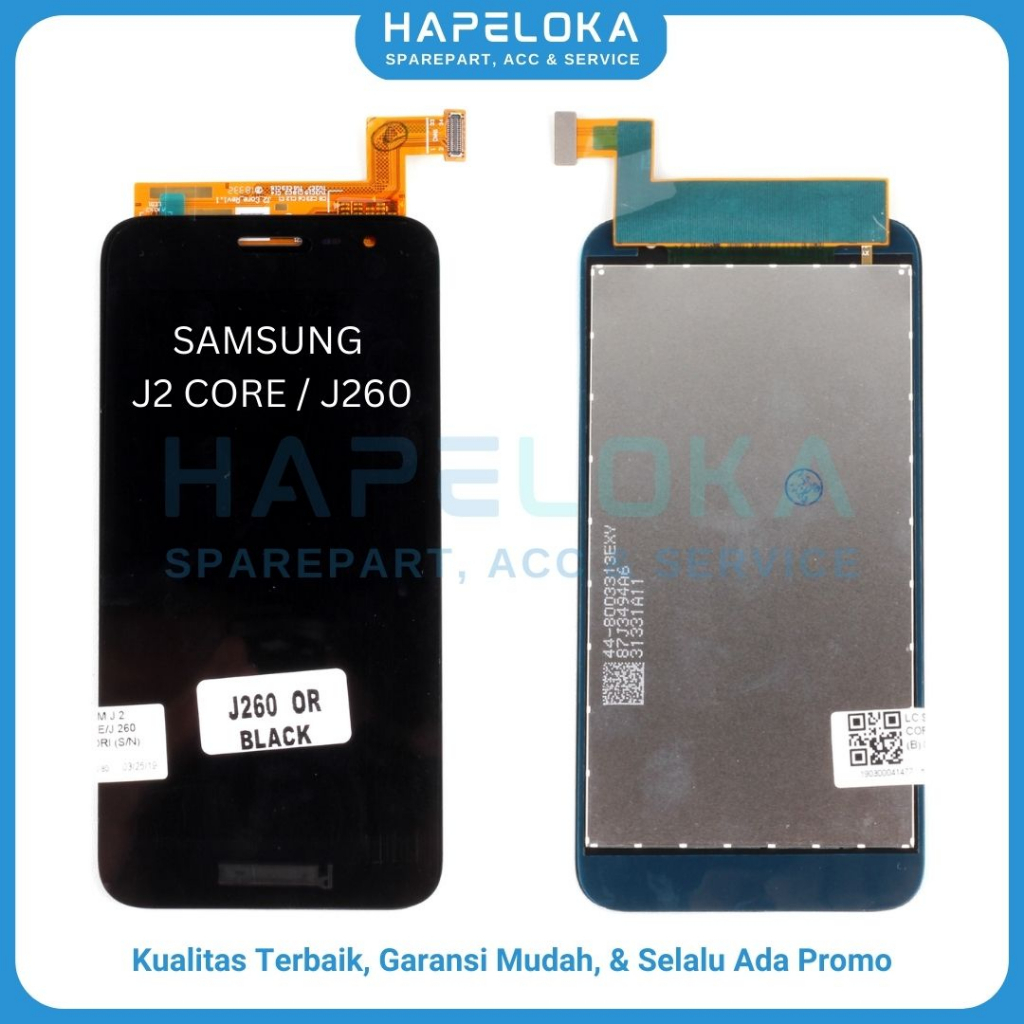 LCD TOUCHSCREEN SAMSUNG J2 CORE / SAMSUNG J260 - ORI COMPLETE