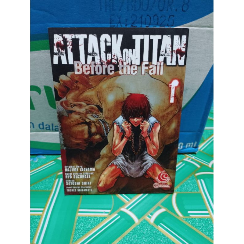 Komik attack on Titan before the fall 1 / komik attack on Titan before the fall vol 1