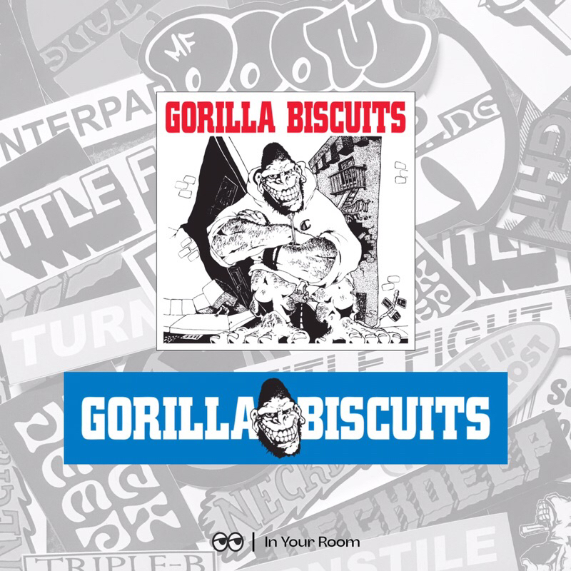 

STICKER BAND GORILLA BISCUITS | BAHAN GRAFTAC