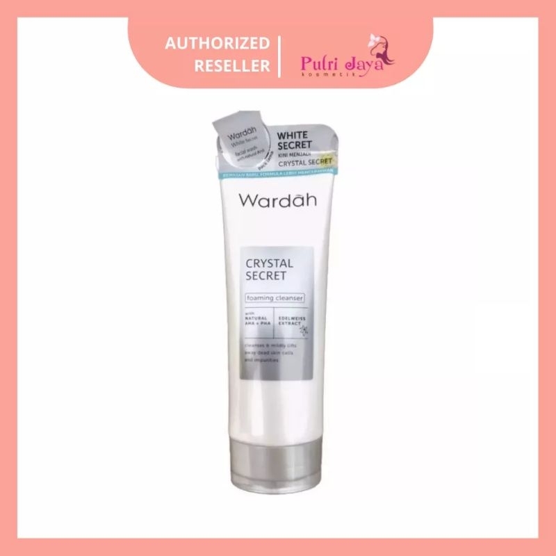 Wardah White Secret Facial milk Foaming Cleanser AH+