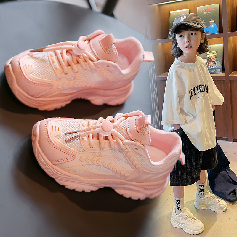 Sepatu Anak Perempuan 0309930 Sneakers Anak Perempuan Sport Shoes Import Kekinian