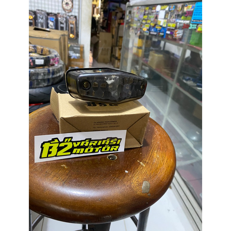 STOPLAMP LAMPUSTOPAN BSA CB MINI LED SMOKE