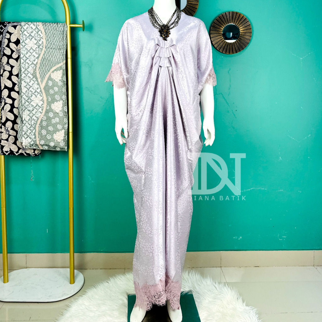 LONG KAFTAN LACE BAHAN JAGUAR by Diana Batik