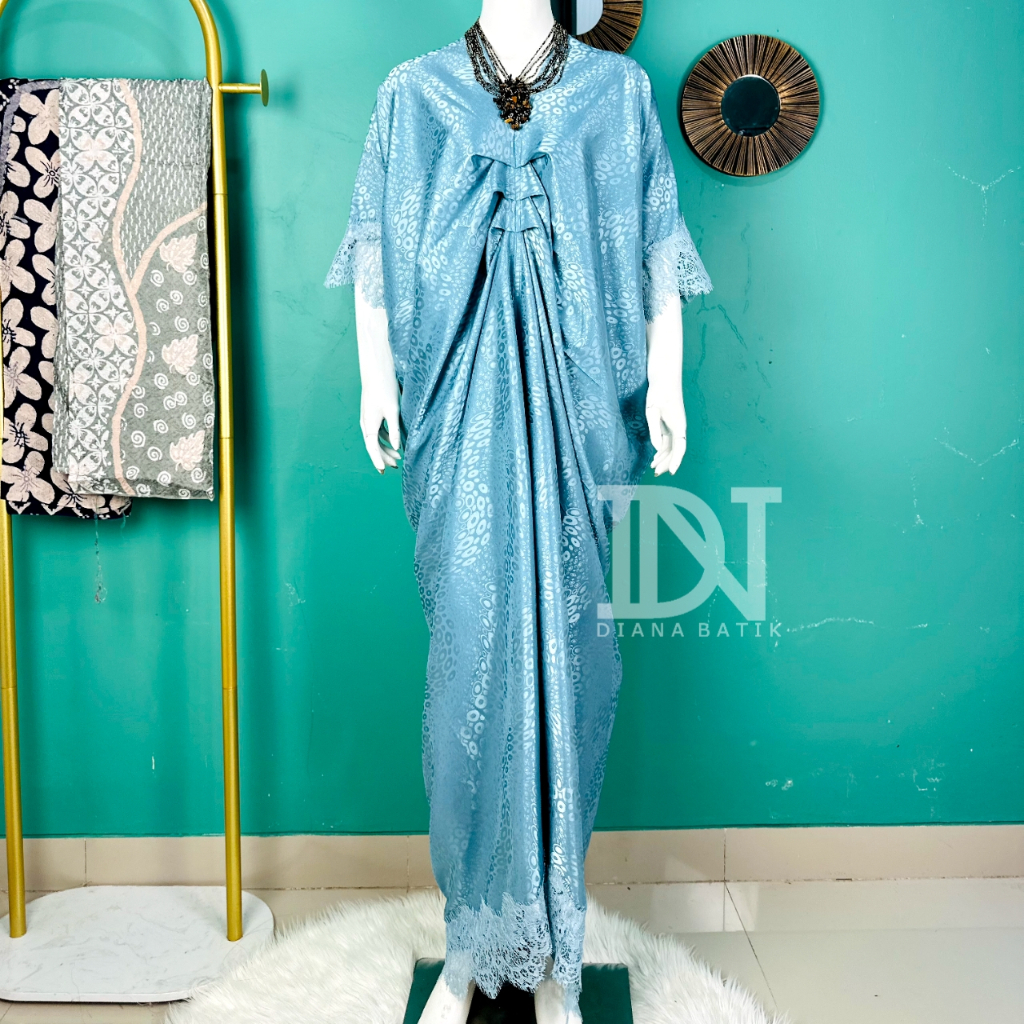 LONG KAFTAN LACE BAHAN JAGUAR by Diana Batik