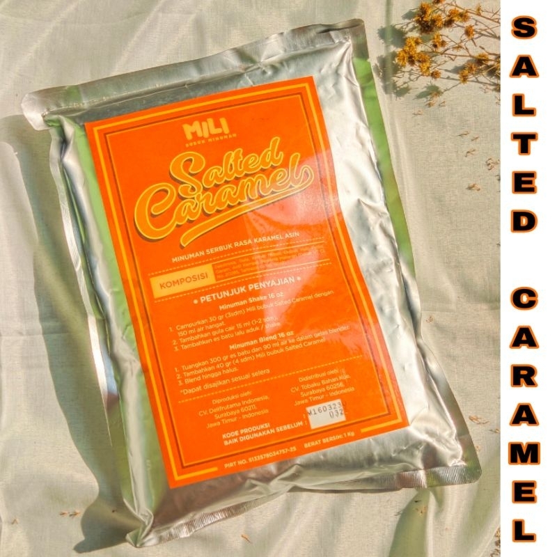 

BUBUK MILI SALTED CARAMEL KEMASAN 1 KG/ POWDER MILI